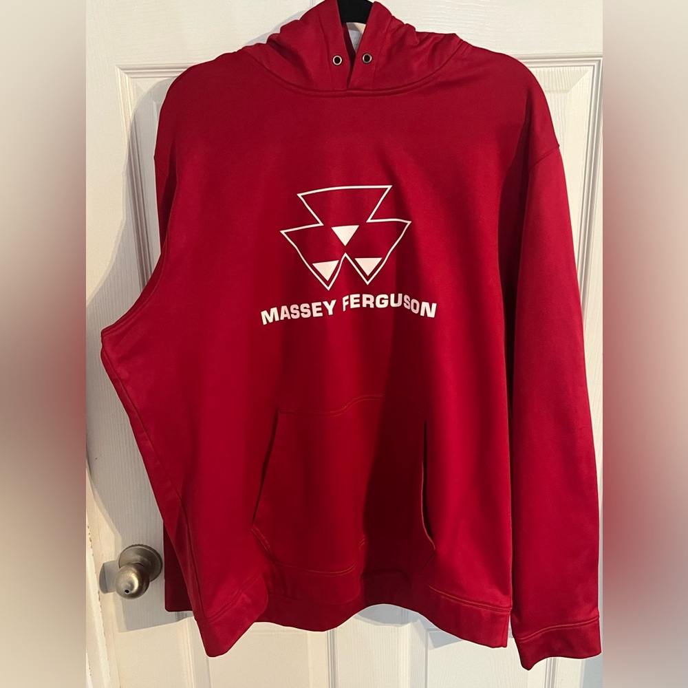 EUC Men’s Red Massey Ferguson Hoodie